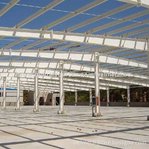 Steel Column Warehouse, Shorter Construction Period, Longer Using Time